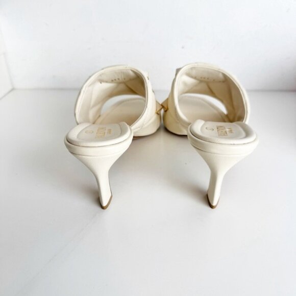 Valentino Garavani Roman Stud 65mm sandals in cream size 40 - Picture 6 of 9